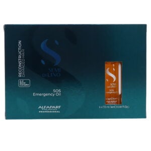 Alfaparf Milano Semi Di Lino Reparative SOS Emergency Oil 0.44 oz 6 Pack