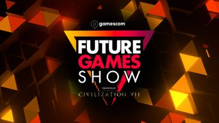 The Future Games Show at Gamescom 2024 logo, with the words "Presented by Sid Meier's Civilization 7' underneath.