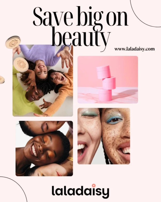 🌸 Luxury meets savings! Discover premium beauty for less at LaLaDaisy.com. 💖✨ #LaLaDaisy #Beauty #LuxuryBrands #Skincare #Haircare #LaLaDaisyBeauty #SelfCare
